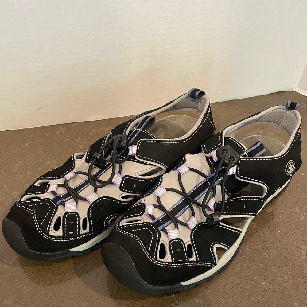 Black and Gray Outdoor Sandals by Northside